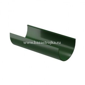 Желоб водосточный ПВХ, СТАНДАРТ Дёке, ф80 мм 2 м. зелёный (6005)
