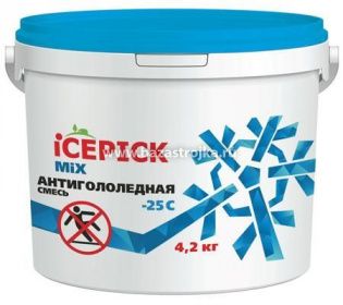 Антигололедная смесь Icepick MIX 4,2кг