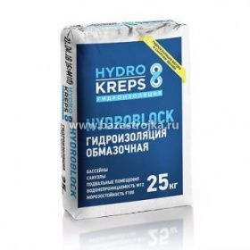 Гидроизоляция обмазочная Крепс HYDROBLOCK, 5 кг