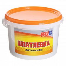 Шпатл.  готовая латексная 3,0 кг  БРОЗЕКС 