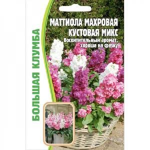 Маттиола махровая кустовая микс  0,1г