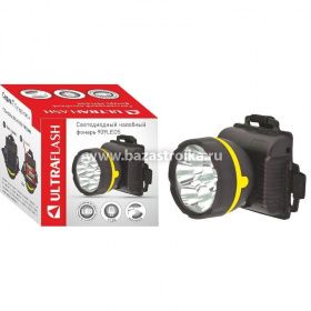 Фонарь налобный 5LED (3*AA) ULTRAFLASH (909LED5)