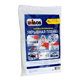 Пленка защитная 4х12,5 м (8мкм) UNIBOB