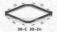 Сетка штукатурная оцинкованная Штрек 30-Zn, 20х1 м (20 м2)